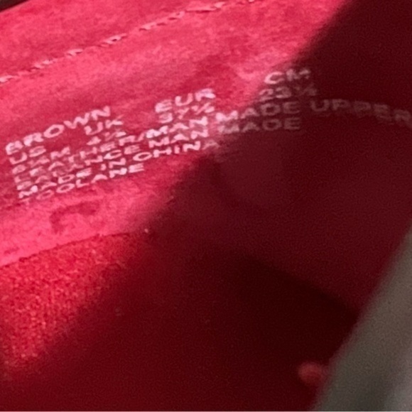 Like new Naturalizer embossed copper brown loafer driving mocassin size 6 1/2 M - Picture 5 of 8